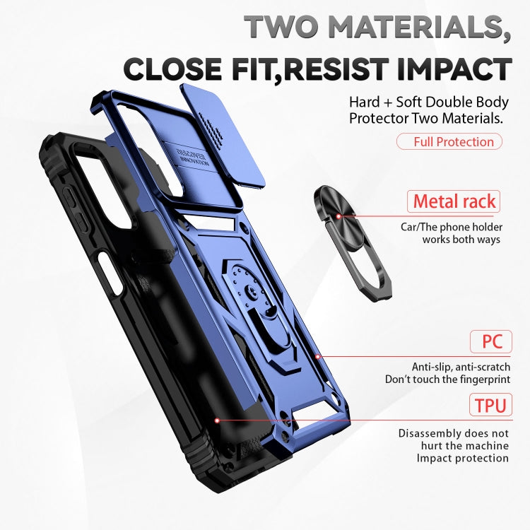 For Samsung Galaxy A14 5G Sliding Camshield Holder Phone Case