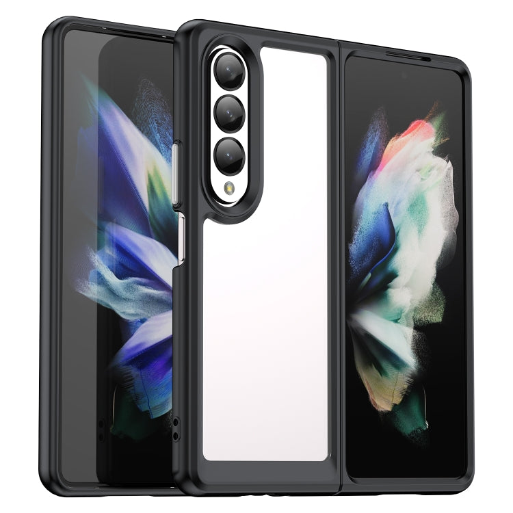 For Samsung Galaxy Z Fold3 5G Colorful Series Acrylic + TPU Phone Case