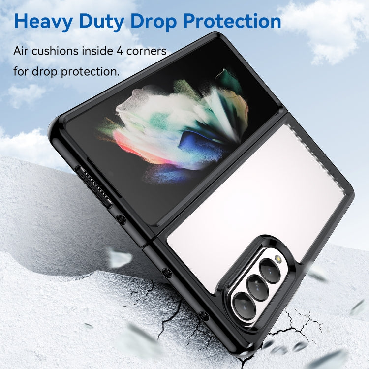 For Samsung Galaxy Z Fold3 5G Colorful Series Acrylic + TPU Phone Case