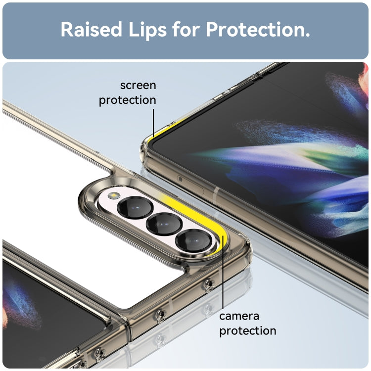 For Samsung Galaxy Z Fold3 5G Colorful Series Acrylic + TPU Phone Case