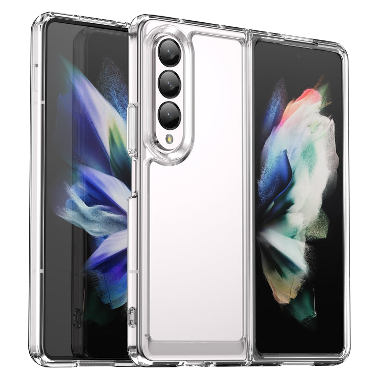 For Samsung Galaxy Z Fold3 5G Colorful Series Acrylic + TPU Phone Case