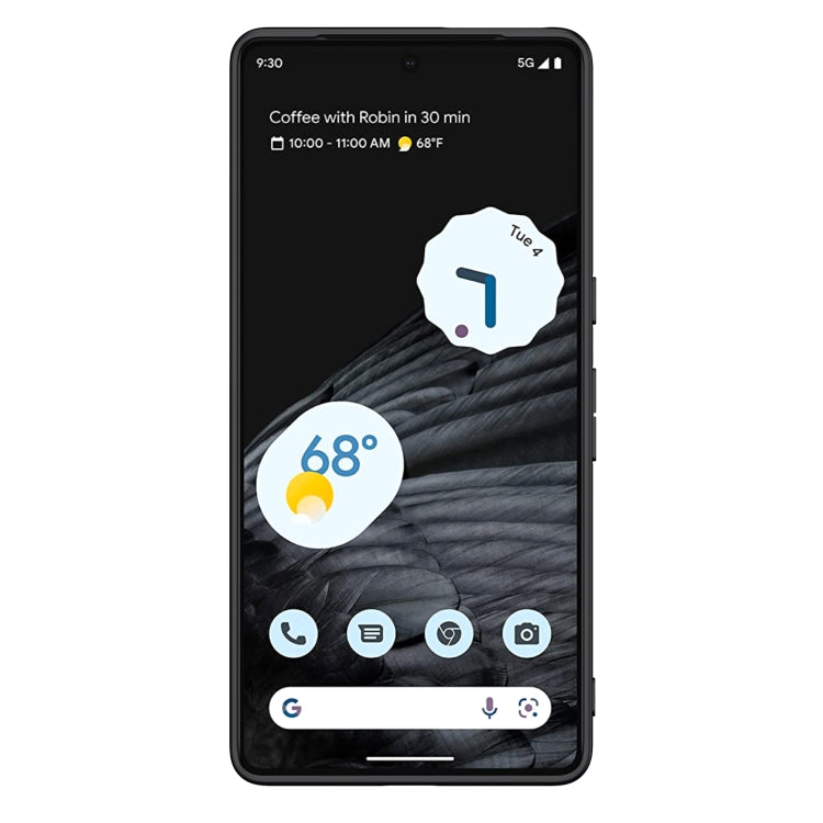For Google Pixel 7 Pro 5G NILLKIN 3D Textured PC + TPU Shockproof Phone Case(Black)