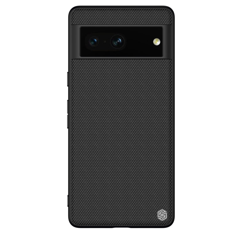 For Google Pixel 7 5G NILLKIN 3D Textured PC + TPU Shockproof Phone Case(Black)