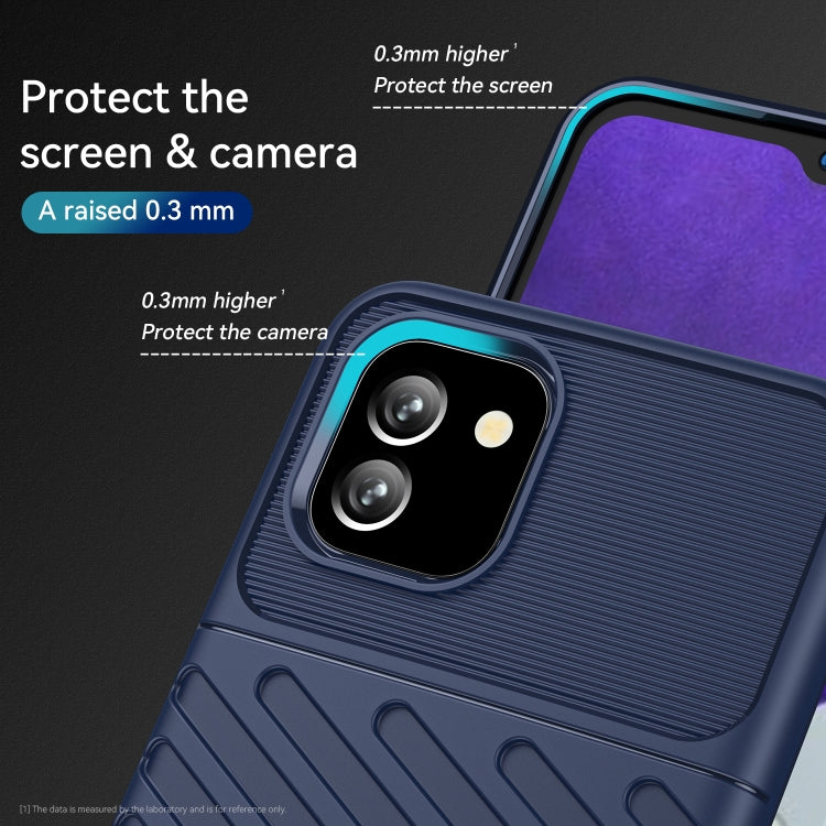 For Samsung Galaxy A04e Thunderbolt Shockproof TPU Phone Case