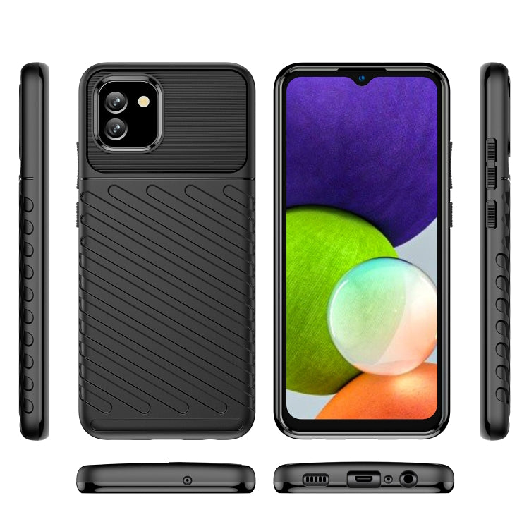 For Samsung Galaxy A04e Thunderbolt Shockproof TPU Phone Case