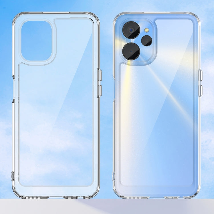 For Realme 9i 5G Colorful Series Acrylic + TPU Phone Case