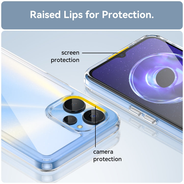 For Realme 9i 5G Colorful Series Acrylic + TPU Phone Case