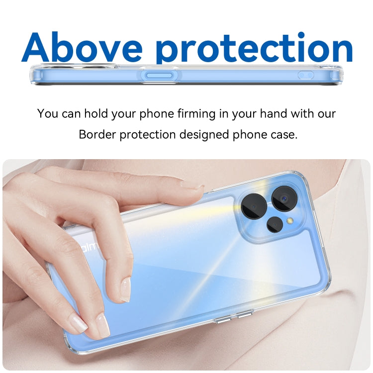 For Realme 9i 5G Colorful Series Acrylic + TPU Phone Case