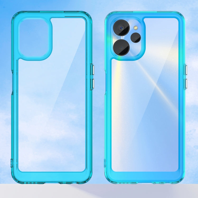 For Realme 9i 5G Colorful Series Acrylic + TPU Phone Case
