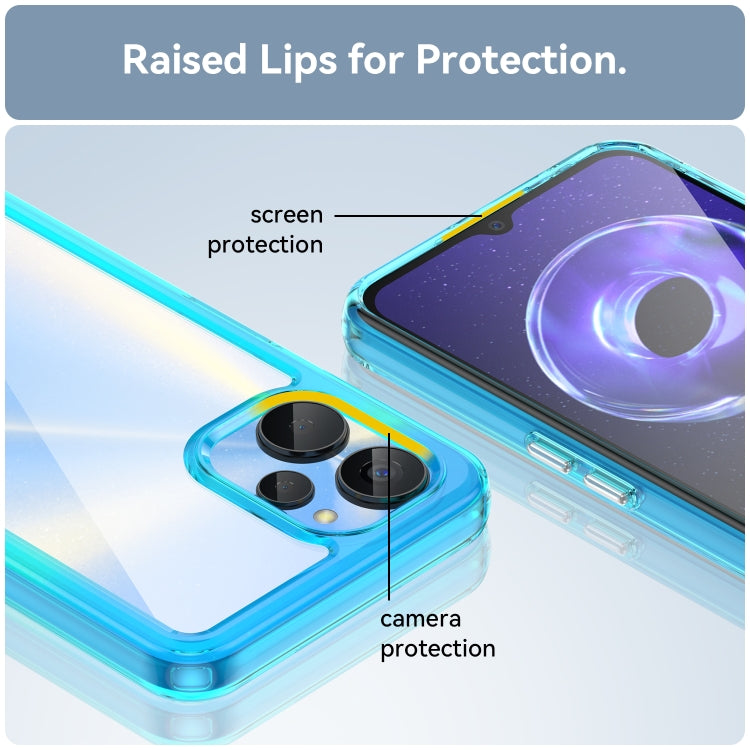 For Realme 9i 5G Colorful Series Acrylic + TPU Phone Case