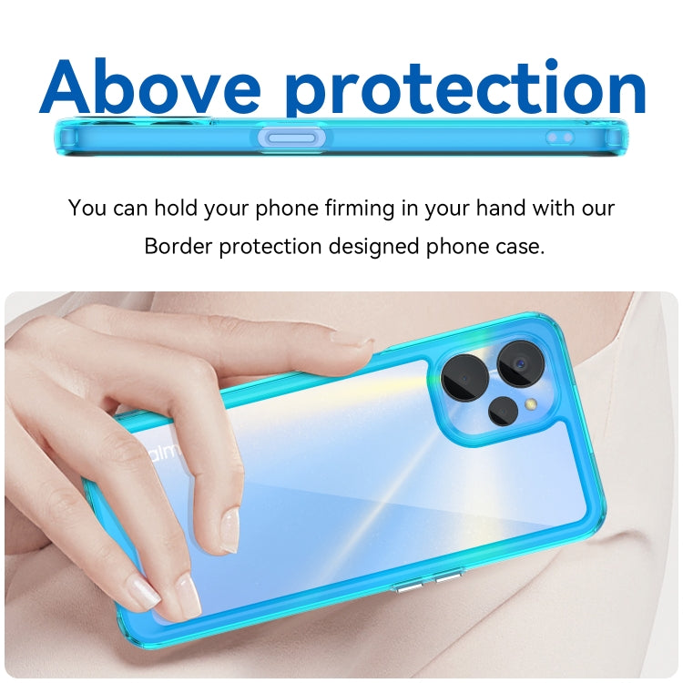 For Realme 9i 5G Colorful Series Acrylic + TPU Phone Case