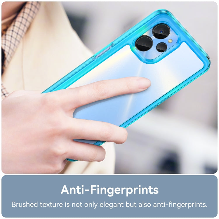 For Realme 9i 5G Colorful Series Acrylic + TPU Phone Case