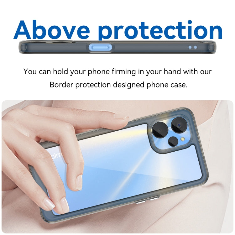 For Realme 9i 5G Colorful Series Acrylic + TPU Phone Case