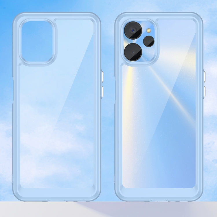 For Realme 9i 5G Colorful Series Acrylic + TPU Phone Case