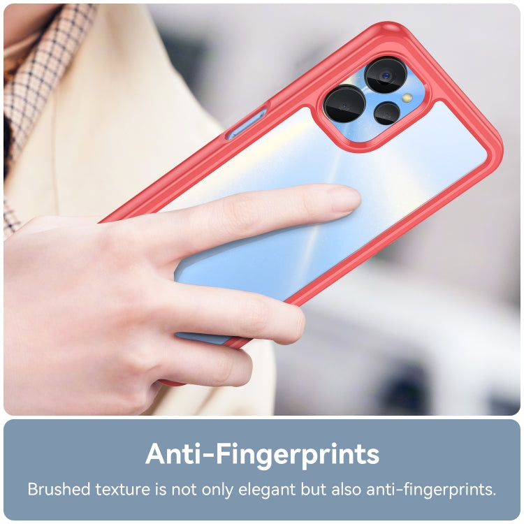 For Realme 9i 5G Colorful Series Acrylic + TPU Phone Case