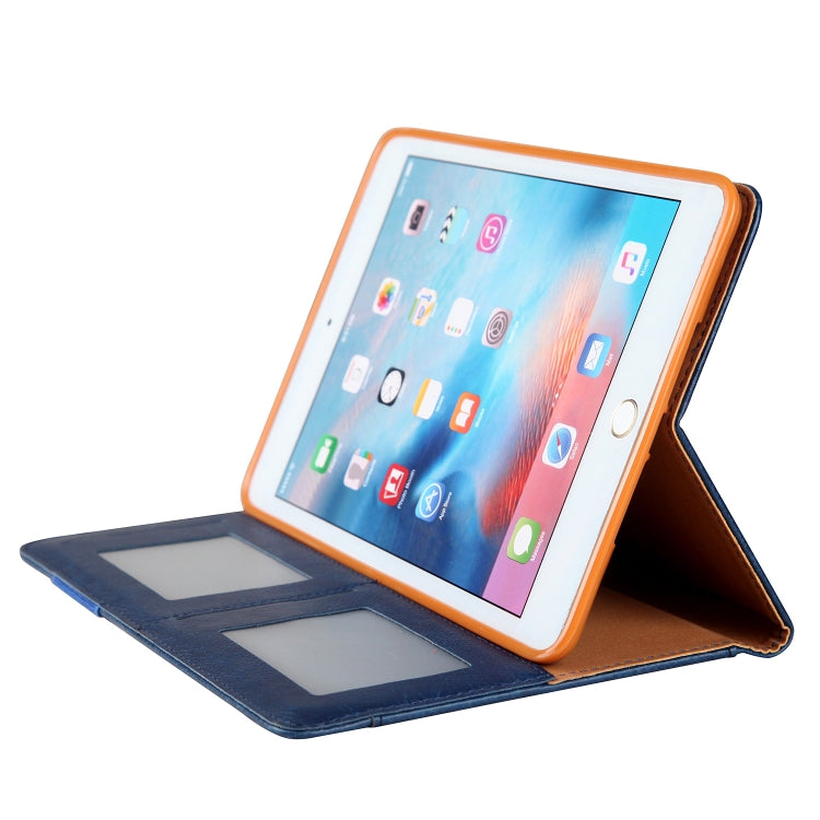 For iPad Mini 4 & 3 & 2 & 1 CMai2 Tmall Kaka Litchi Texture Horizontal Flip Leather Case with Holder & Card Slot & Photo Frame & Pen Slot