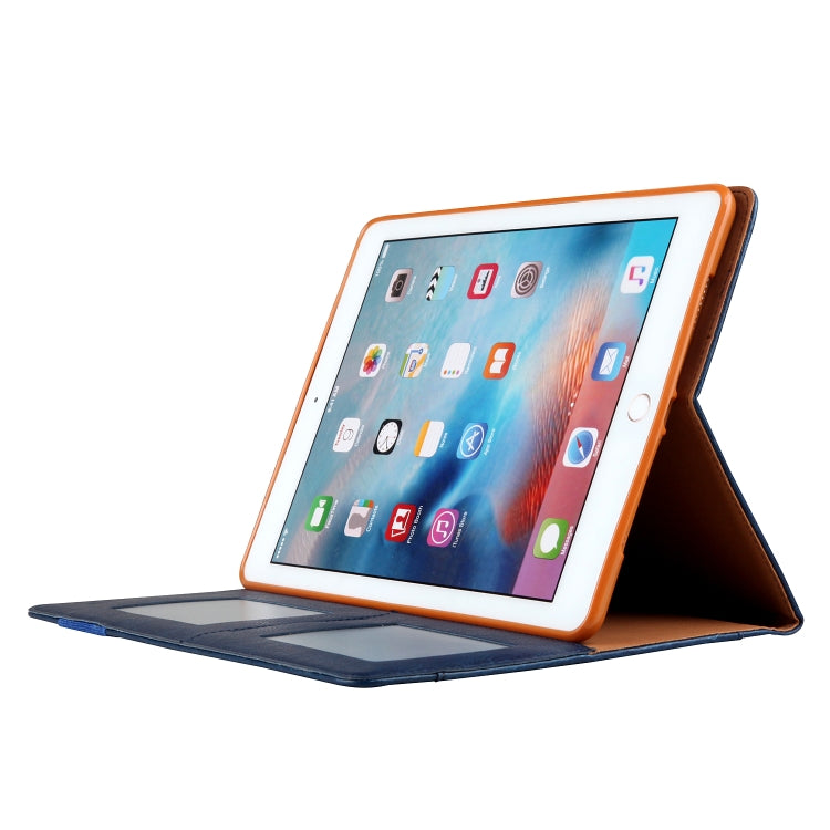 For iPad Air & Air 2  CMai2 Tmall Kaka Litchi Texture Horizontal Flip Leather Case with Holder & Card Slot & Photo Frame & Pen Slot