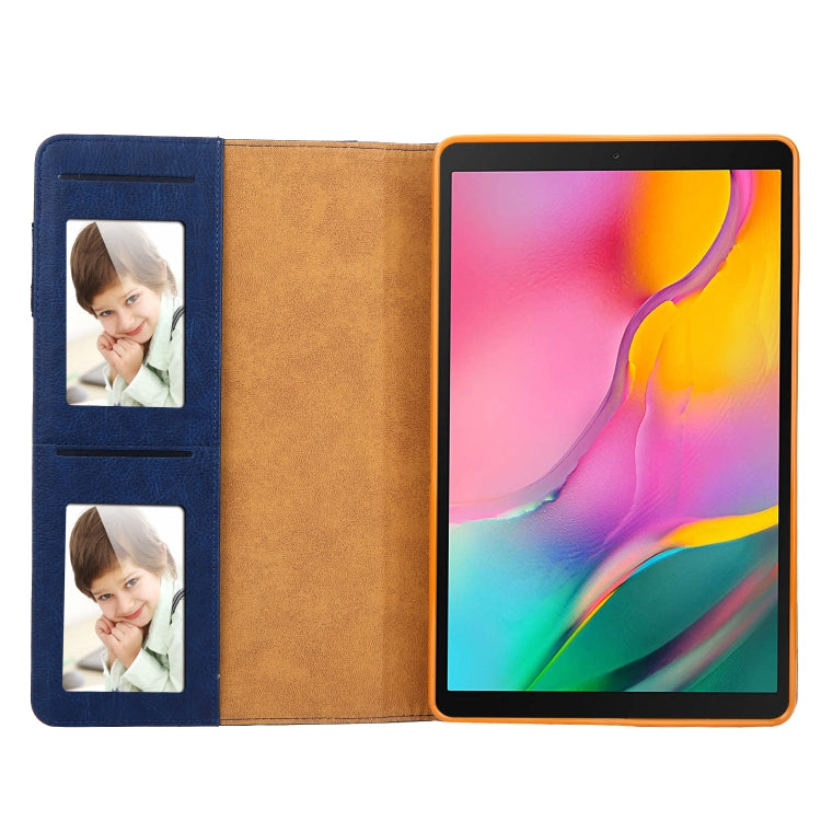 For Galaxy Tab A10.1 2019/T510 CMai2 Tmall Kaka Litchi Texture Horizontal Flip Leather Case with Holder & Card Slot & Photo Frame & Pen Slot