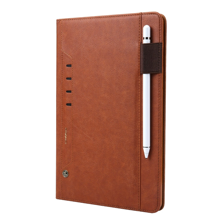 For Galaxy Tab A10.1 2019/T510 CMai2 Tmall Kaka Litchi Texture Horizontal Flip Leather Case with Holder & Card Slot & Photo Frame & Pen Slot