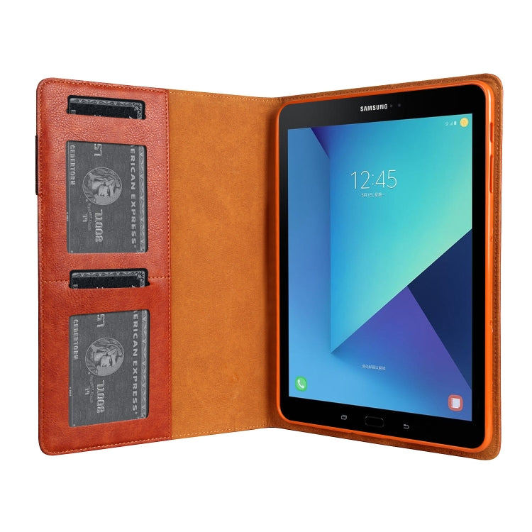 For Galaxy Tab S3 9.7/T820 CMai2 Tmall Kaka Litchi Texture Horizontal Flip Leather Case with Holder & Card Slot & Photo Frame & Pen Slot