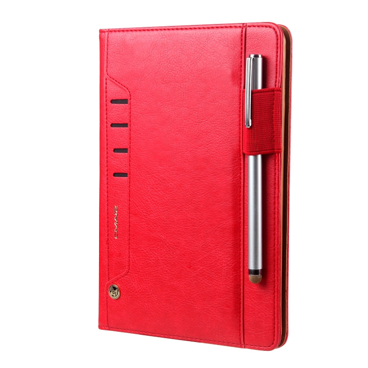 For iPad 10.2 CMai2 Tmall Kaka Litchi Texture Horizontal Flip Leather Case with Holder & Card Slot & Photo Frame & Pen Slot