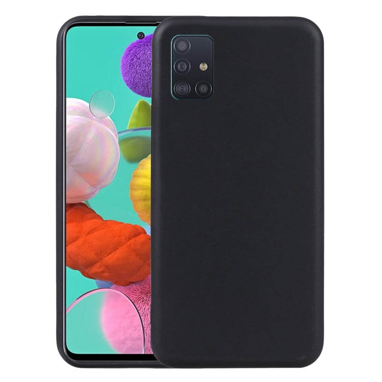 For Samsung Galaxy A51 4G / M40s TPU Phone Case(Black)