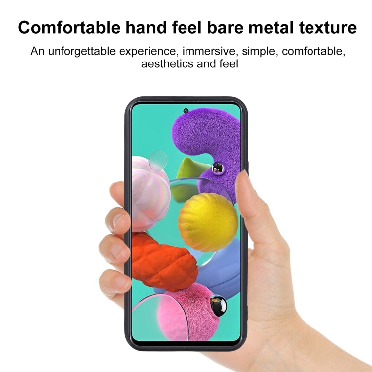 For Samsung Galaxy A51 4G / M40s TPU Phone Case(Black)