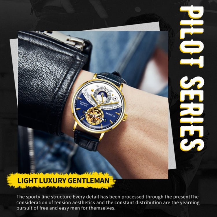 OCHSTIN 6135B Masterpiece Tourbillon Mechanical Men Watch