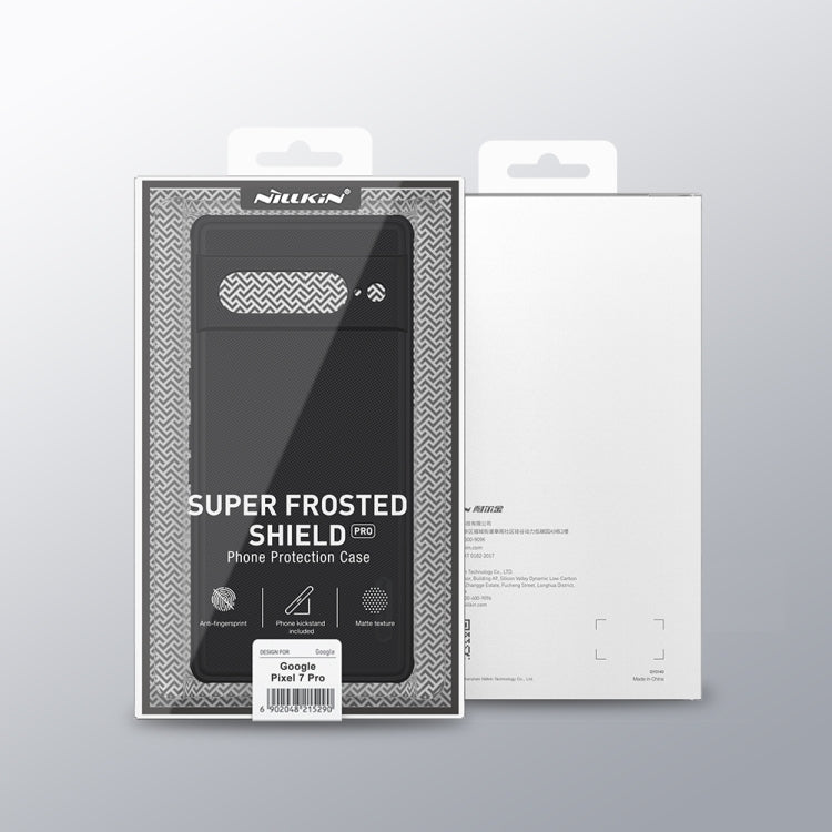 For Google Pixel 7 Pro 5G NILLKIN Super Frosted Shield Pro PC + TPU Phone Case