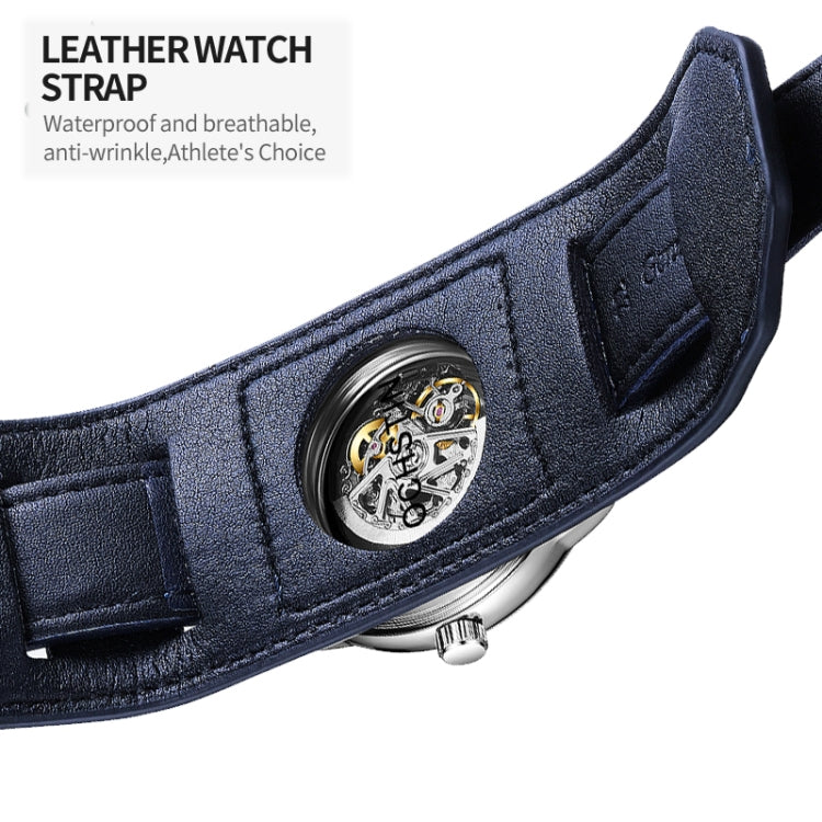 OCHSTIN 7010C Pilot Series Hollow Mechanical Men Watch