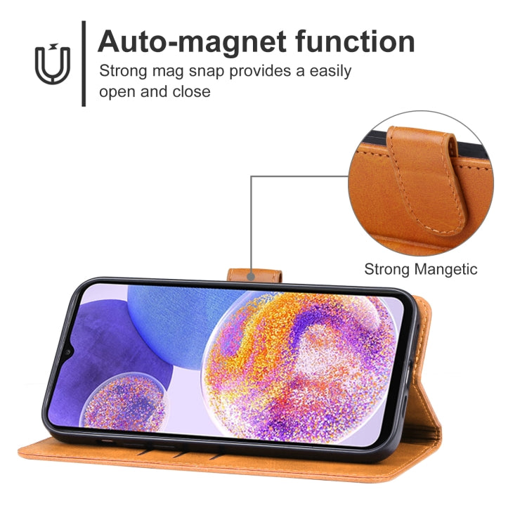For Samsung Galaxy A23s Leather Phone Case