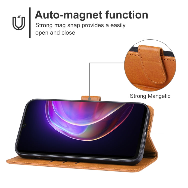 For vivo V21s Leather Phone Case