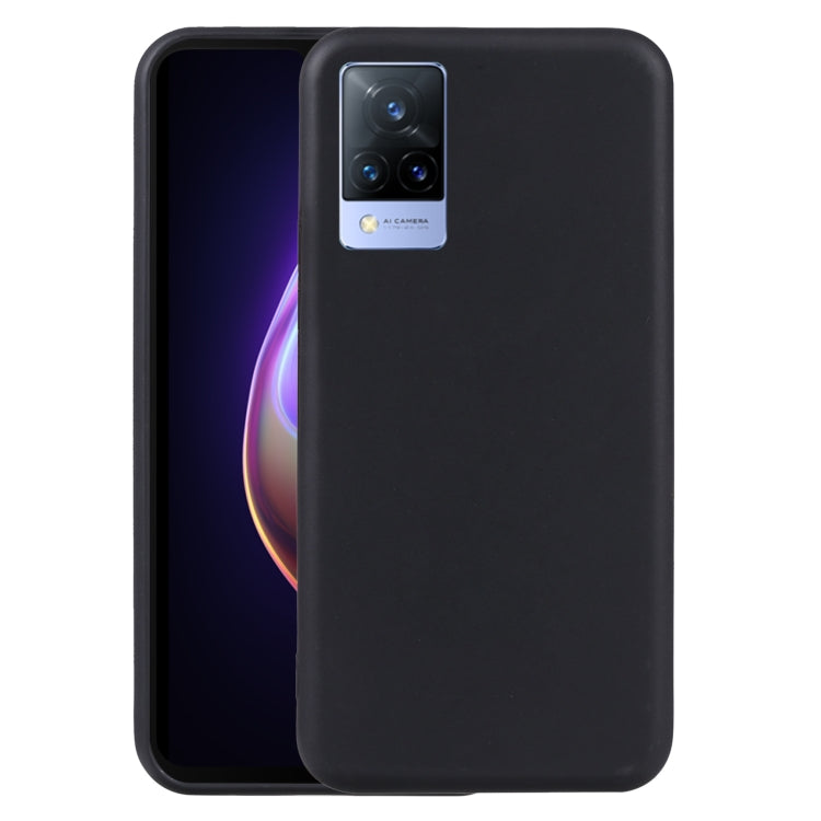 For vivo V21s TPU Phone Case(Black)