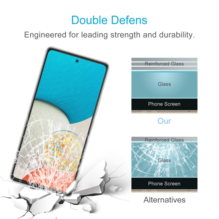 For Samsung Galaxy A54 5G 10pcs 0.26mm 9H 2.5D Tempered Glass Film