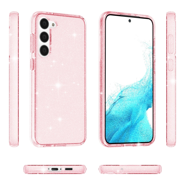 For Samsung Galaxy S23 5G Shockproof Terminator Style Glitter Powder Phone Case