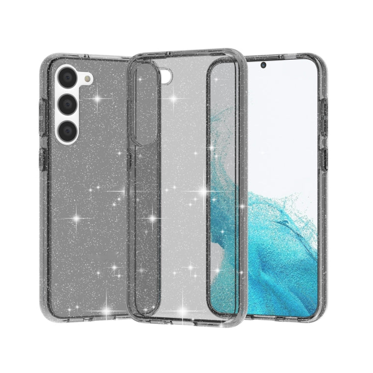 For Samsung Galaxy S23+ 5G Shockproof Terminator Style Glitter Powder Phone Case