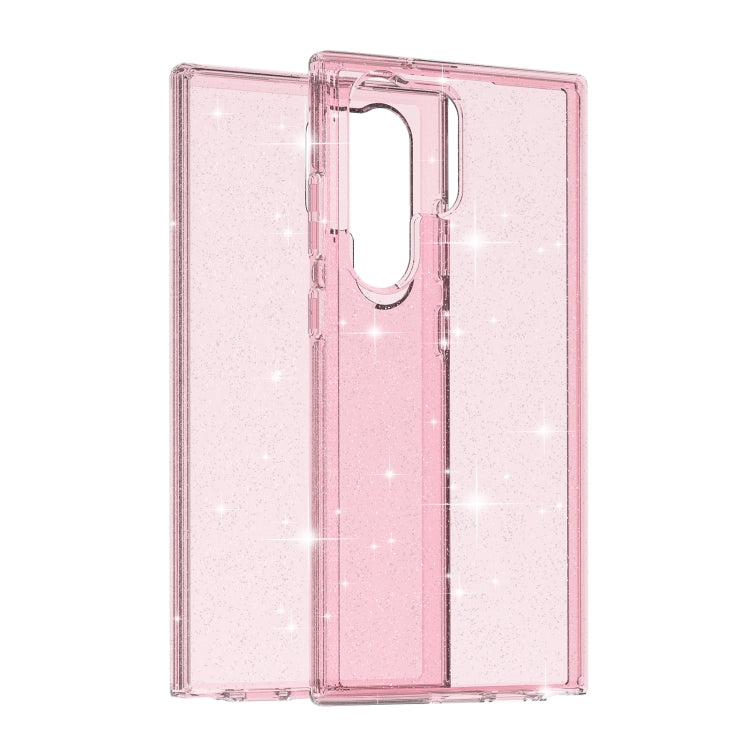 For Samsung Galaxy S23 Ultra 5G Shockproof Terminator Style Glitter Powder Phone Case