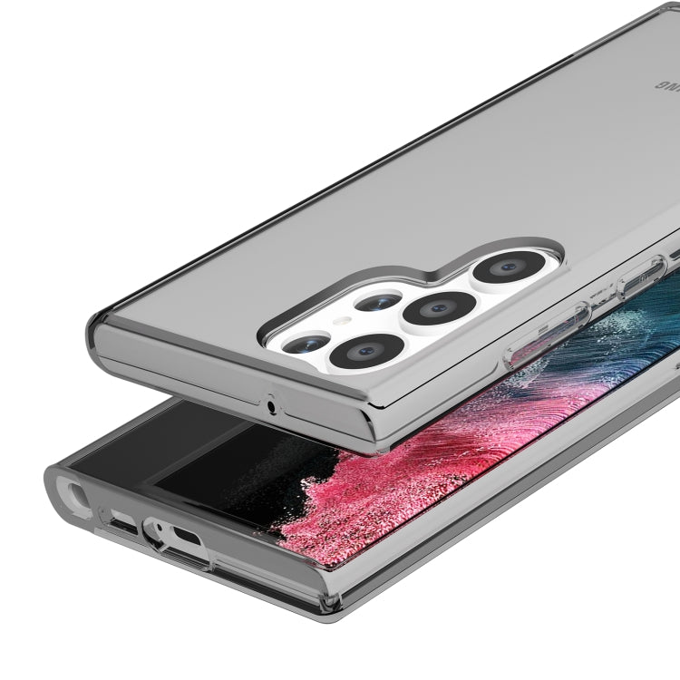 For Samsung Galaxy S23 Ultra 5G Shockproof Terminator Style Glitter Powder Phone Case