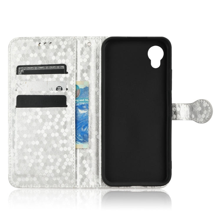 For Kyocera Digno BX2 Honeycomb Dot Texture Leather Phone Case