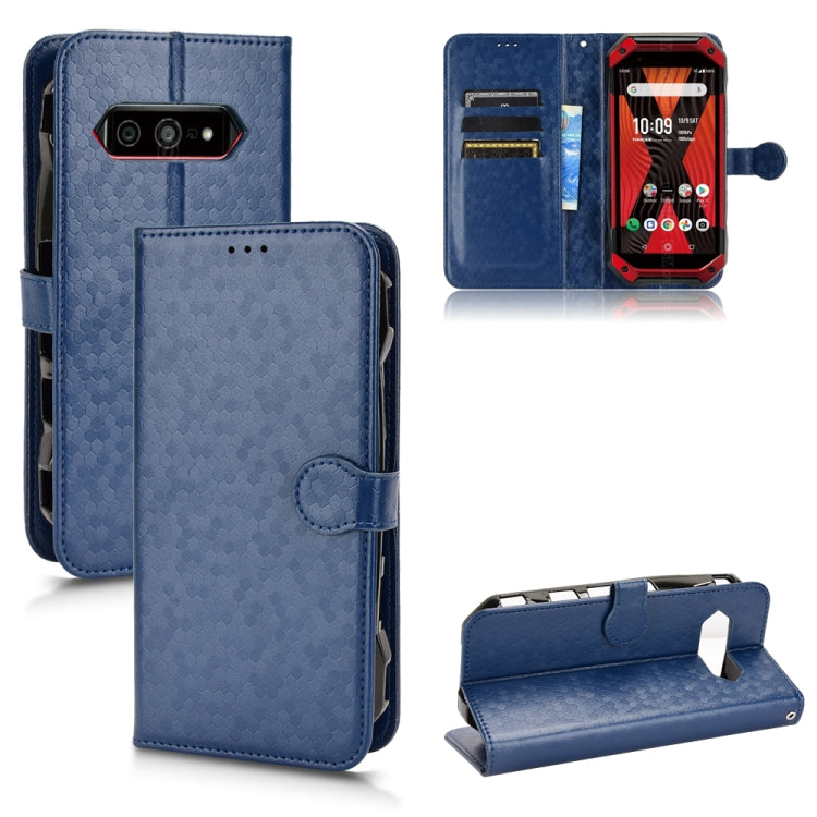 For Kyocera Torque 5G / KYG05 Honeycomb Dot Texture Leather Phone Case