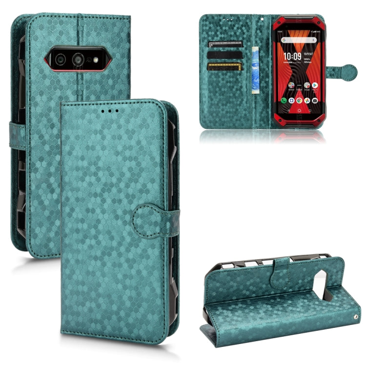 For Kyocera Torque 5G / KYG05 Honeycomb Dot Texture Leather Phone Case