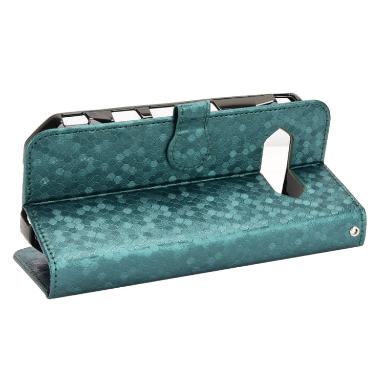 For Kyocera Torque 5G / KYG05 Honeycomb Dot Texture Leather Phone Case