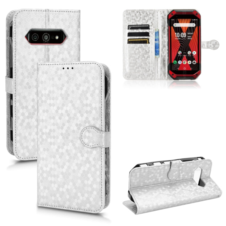 For Kyocera Torque 5G / KYG05 Honeycomb Dot Texture Leather Phone Case