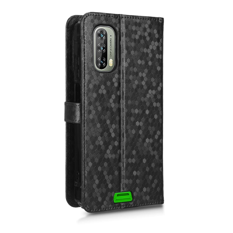 For Blackview BV7100 Honeycomb Dot Texture Leather Phone Case