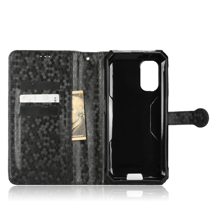 For Blackview BV7100 Honeycomb Dot Texture Leather Phone Case