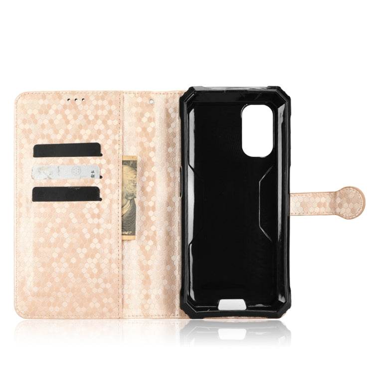 For Blackview BV7100 Honeycomb Dot Texture Leather Phone Case