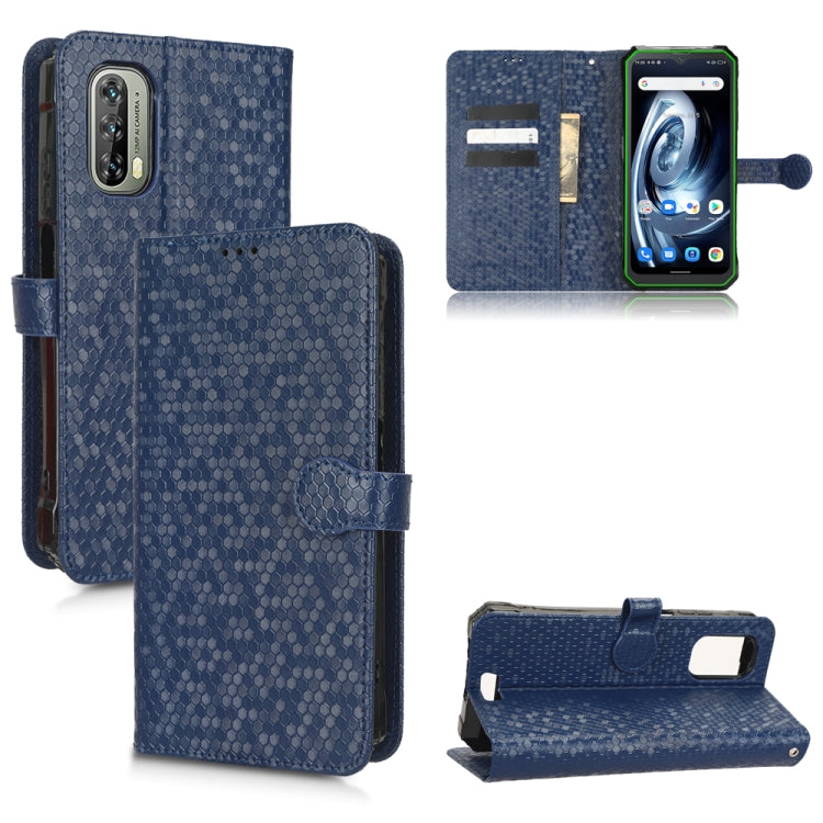 For Blackview BV7100 Honeycomb Dot Texture Leather Phone Case