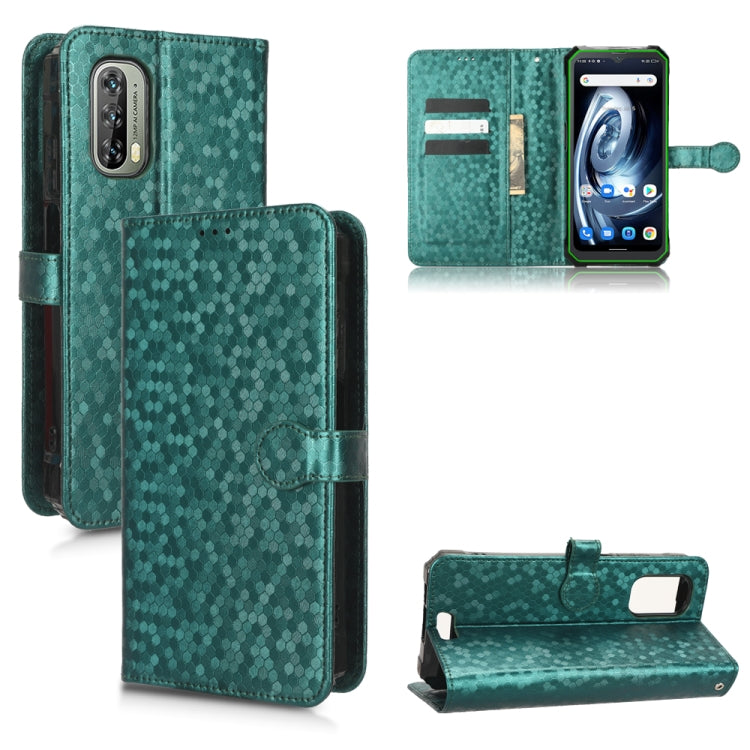 For Blackview BV7100 Honeycomb Dot Texture Leather Phone Case