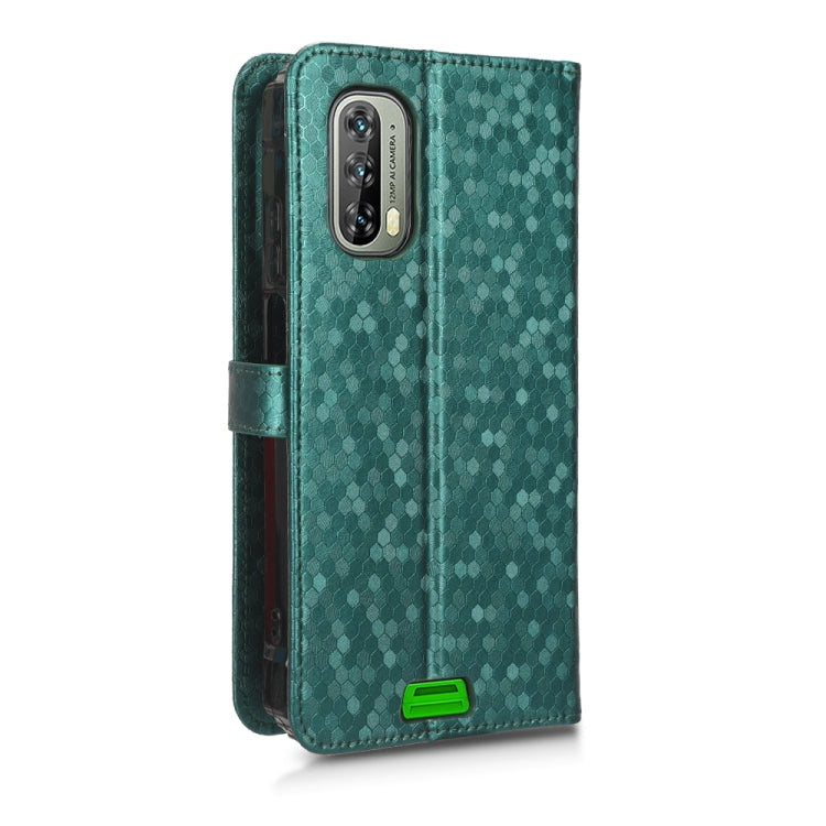 For Blackview BV7100 Honeycomb Dot Texture Leather Phone Case