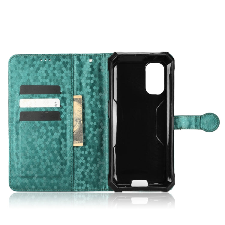 For Blackview BV7100 Honeycomb Dot Texture Leather Phone Case